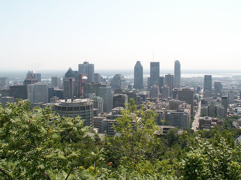 Une photo de la ville de Montréal